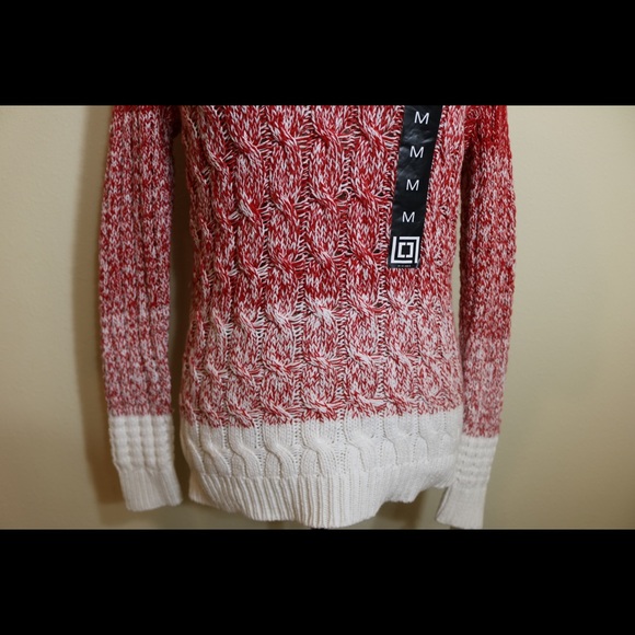 New with Tags Liz Claiborne cable knit sweater - Picture 6 of 6